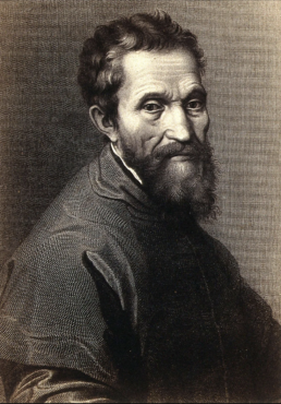 Portrait of a dark-haired man with a bushy beard and mustache wearing a dark jacket